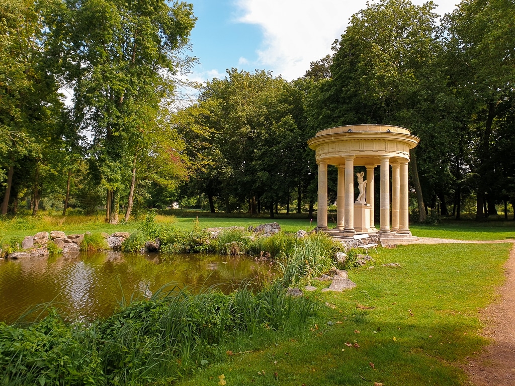 Jardin anglais domaine de chantilly