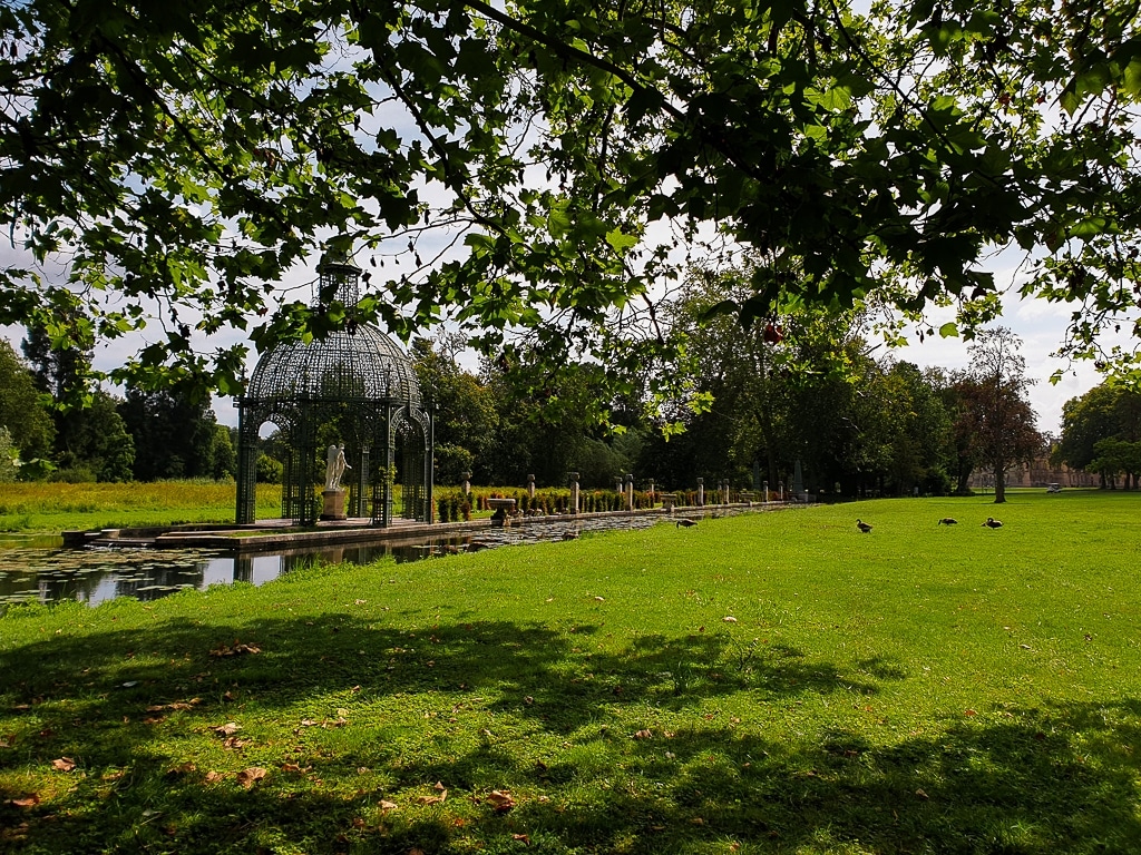 Jardin anglais domaine de chantilly