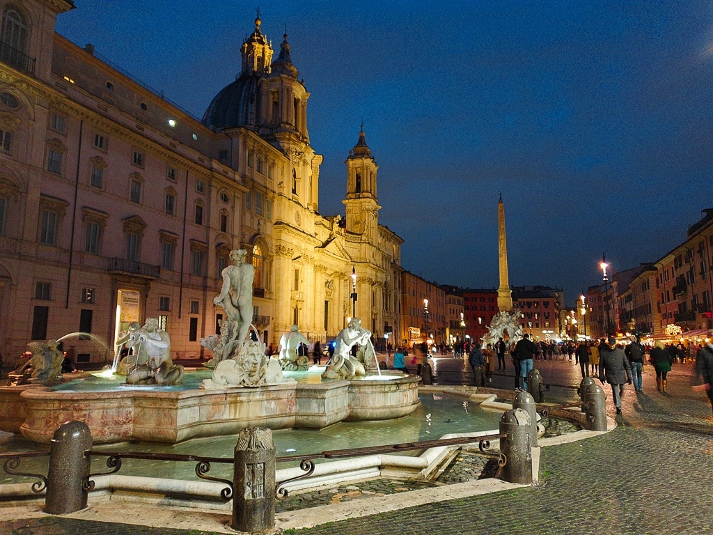 Piazza Navona, visiter Rome