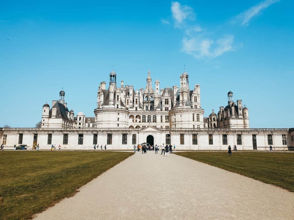 Chambord : Itinéraire sur les routes des châteaux de la Loire