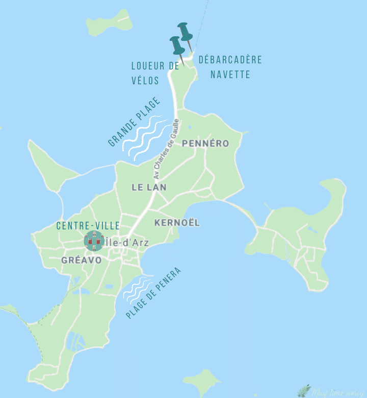 Que faire à l'île d'Arz - Golfe du Morbihan