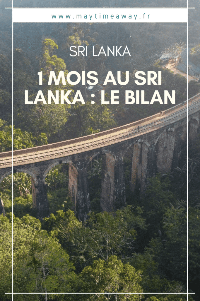 Après quasiment 1 mois de voyage au Sri Lanka, il est temps de vous résumer les grandes étapes et les infos pratiques sur ce pays bouillonnant d’Asie. Je m’y suis rendue en solo pendant 3 semaines et demi mais je vous donne des idées pour réaliser un itinéraire plus court, en 2, ou 3 semaines au Sri Lanka. Dans cet article je vous partage des informations utiles pour connaître ce pays, conseils pratiques pour voyager au Sri Lanka, mon itinéraire, le voyage solo sur place et une idée de budget.