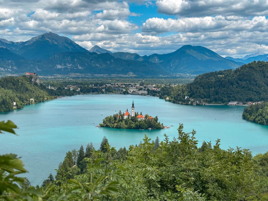 vue lac de bled